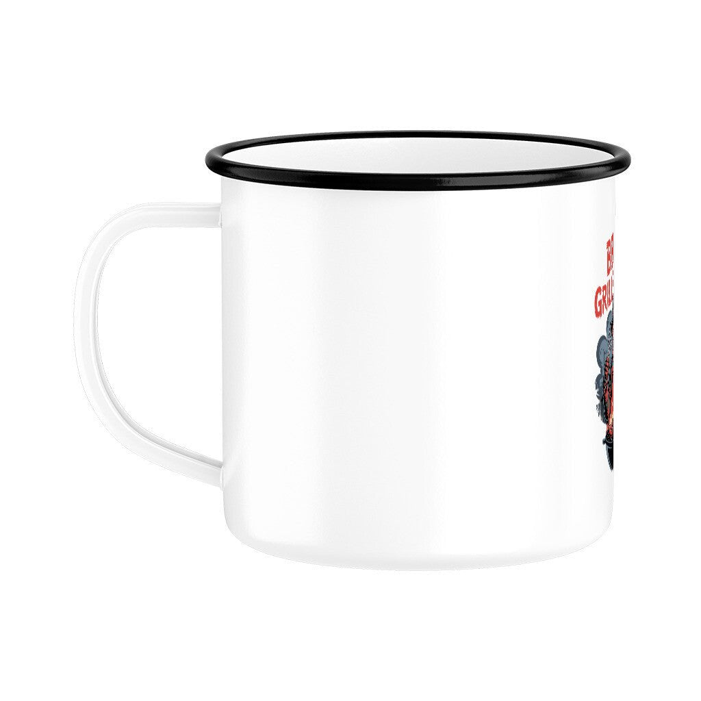 BBQ on Grill Street - Emaille Tasse | Mug | Dark Shadows Arts