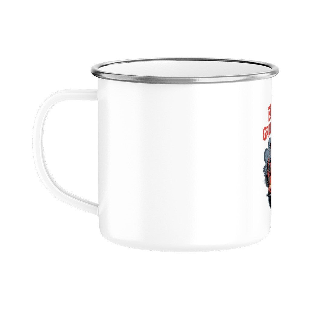 BBQ on Grill Street - Emaille Tasse | Mug | Dark Shadows Arts