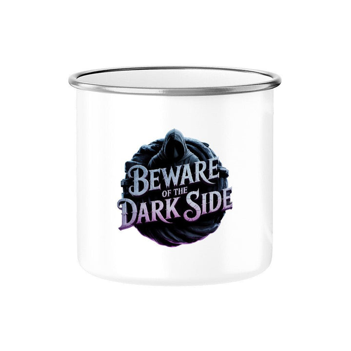 Beware of the Darkside - Emaille Tasse | Mug | Dark Shadows Arts