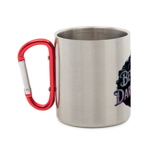 Beware of the DarksideGlas - Edelstahl - Tasse mit Karabiner | Mug | Dark Shadows Arts