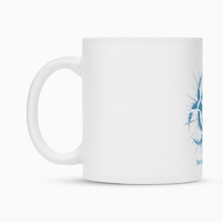 Biohazard Blue_ Apokalyptisches Symbol - Tasse | Mug | Dark Shadows Arts
