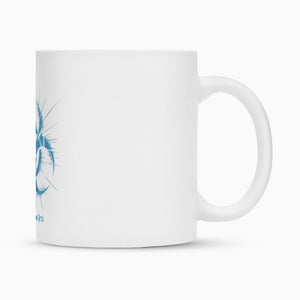 Biohazard Blue_ Apokalyptisches Symbol - Tasse | Mug | Dark Shadows Arts
