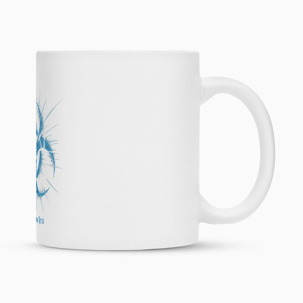 Biohazard Blue_ Apokalyptisches Symbol - Tasse | Mug | Dark Shadows Arts