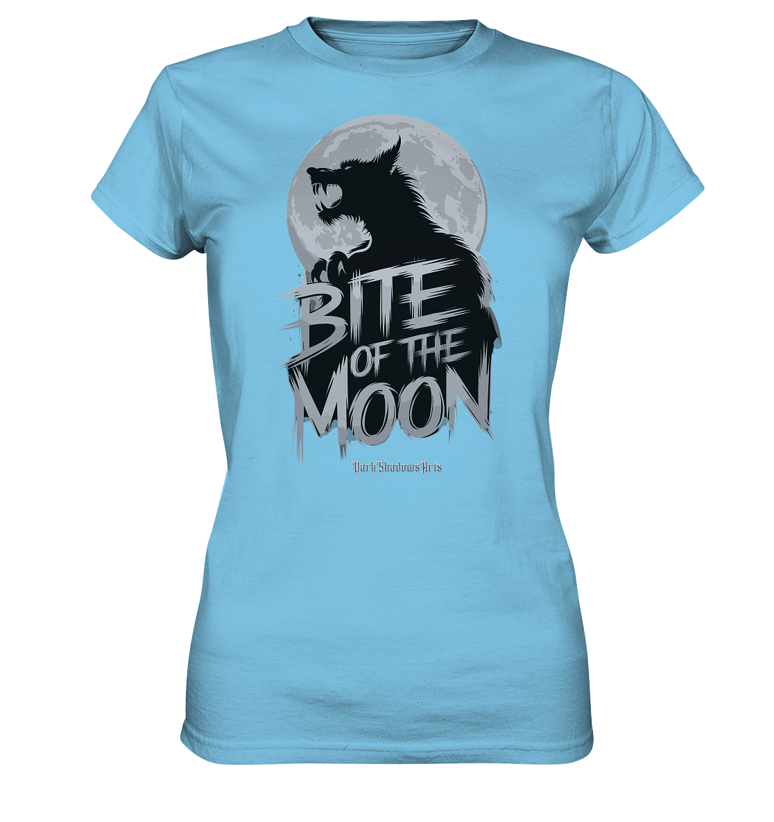 BITE OF THE MOON – Der Ruf der dunklen Kreatur - Ladies Premium Shirt | Lady - Shirts | Dark Shadows Arts