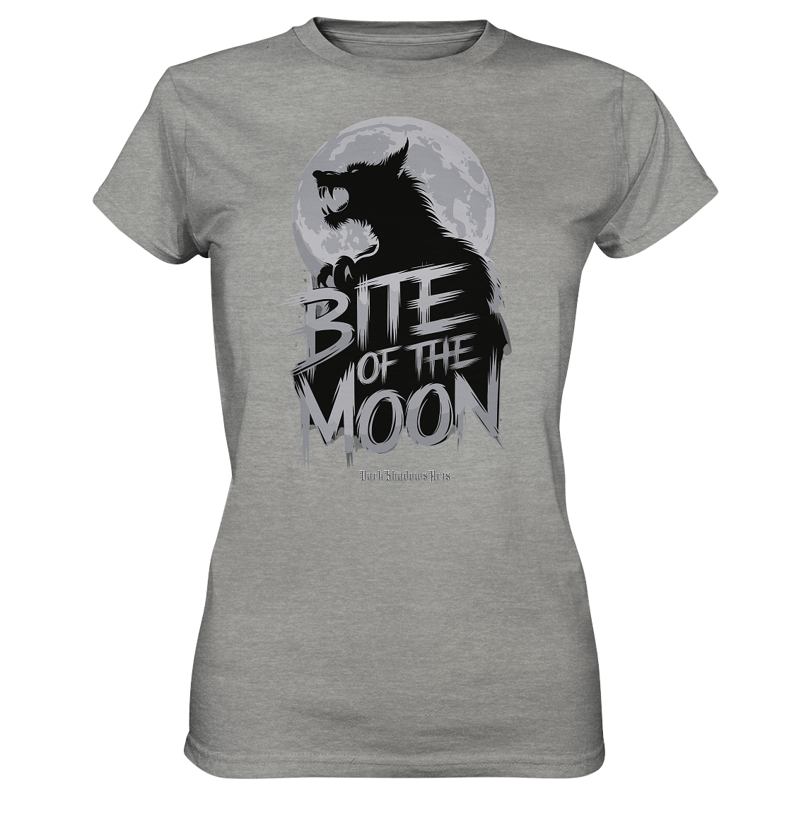 BITE OF THE MOON – Der Ruf der dunklen Kreatur - Ladies Premium Shirt | Lady - Shirts | Dark Shadows Arts