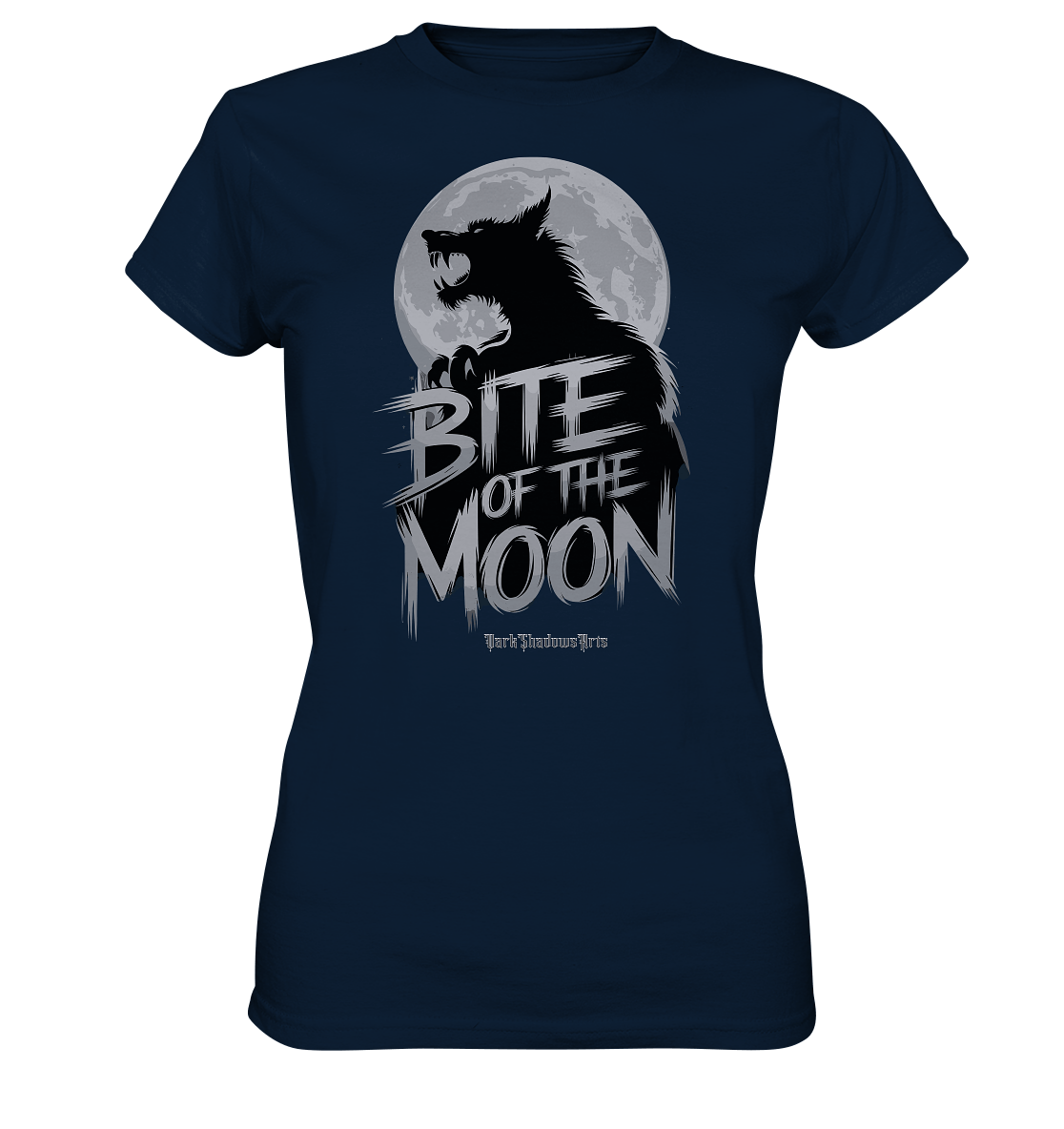 BITE OF THE MOON – Der Ruf der dunklen Kreatur - Ladies Premium Shirt | Lady - Shirts | Dark Shadows Arts