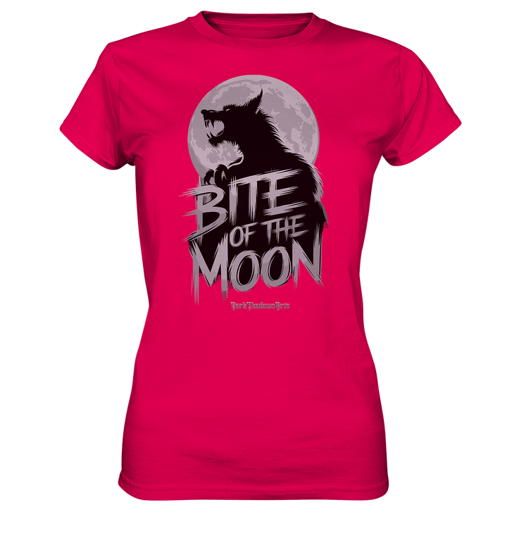 BITE OF THE MOON – Der Ruf der dunklen Kreatur - Ladies Premium Shirt | Lady - Shirts | Dark Shadows Arts