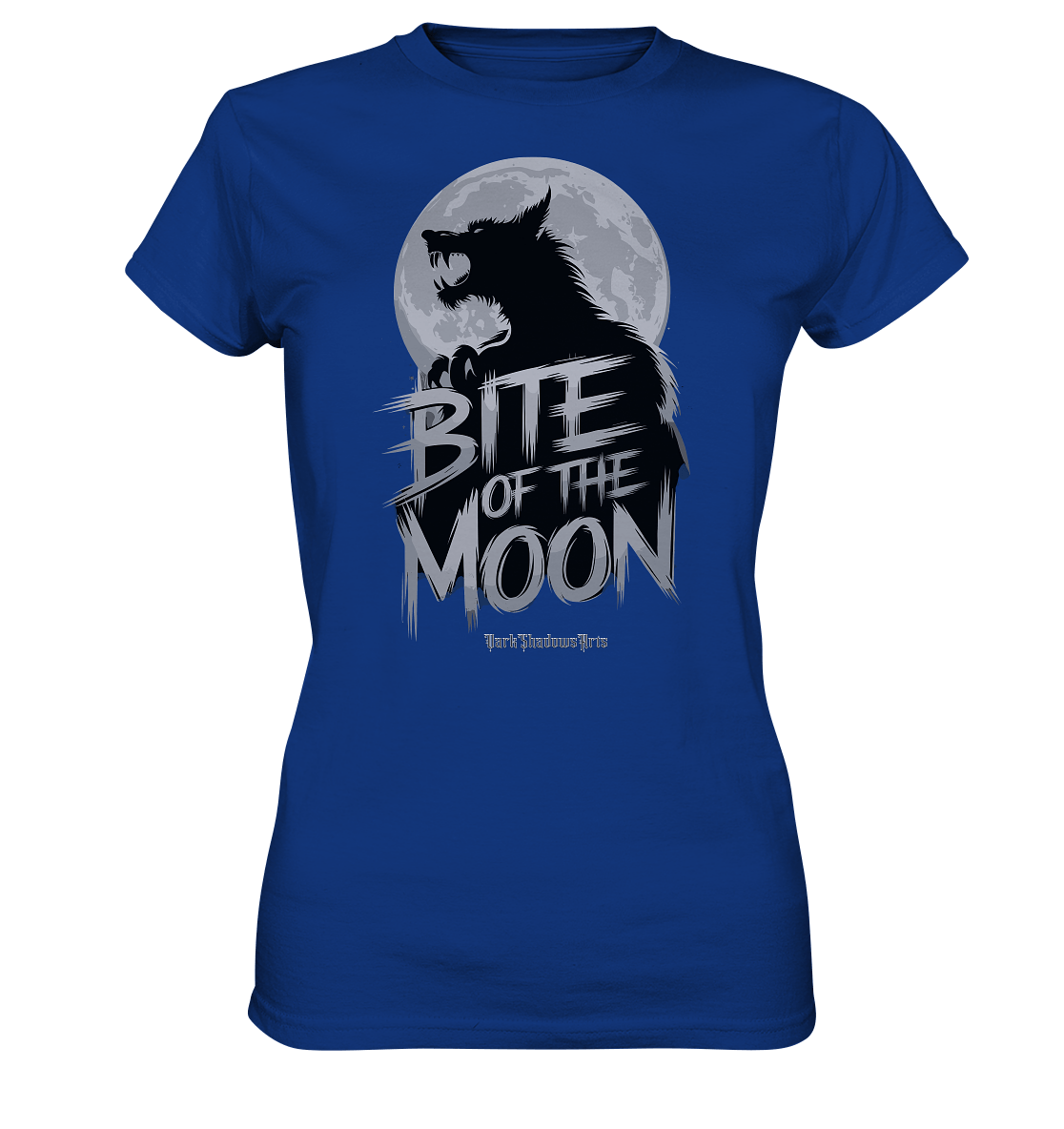 BITE OF THE MOON – Der Ruf der dunklen Kreatur - Ladies Premium Shirt | Lady - Shirts | Dark Shadows Arts