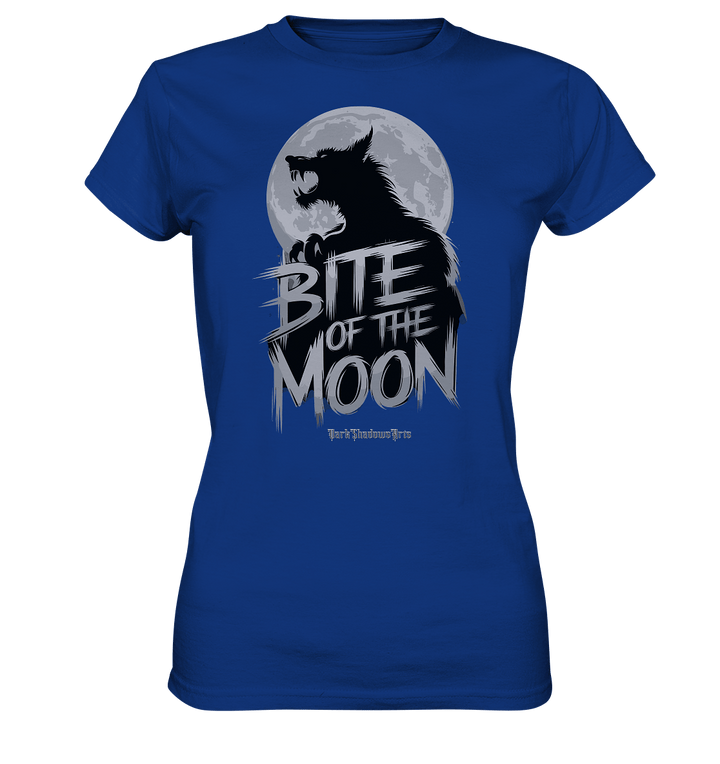 BITE OF THE MOON – Der Ruf der dunklen Kreatur - Ladies Premium Shirt | Lady - Shirts | Dark Shadows Arts