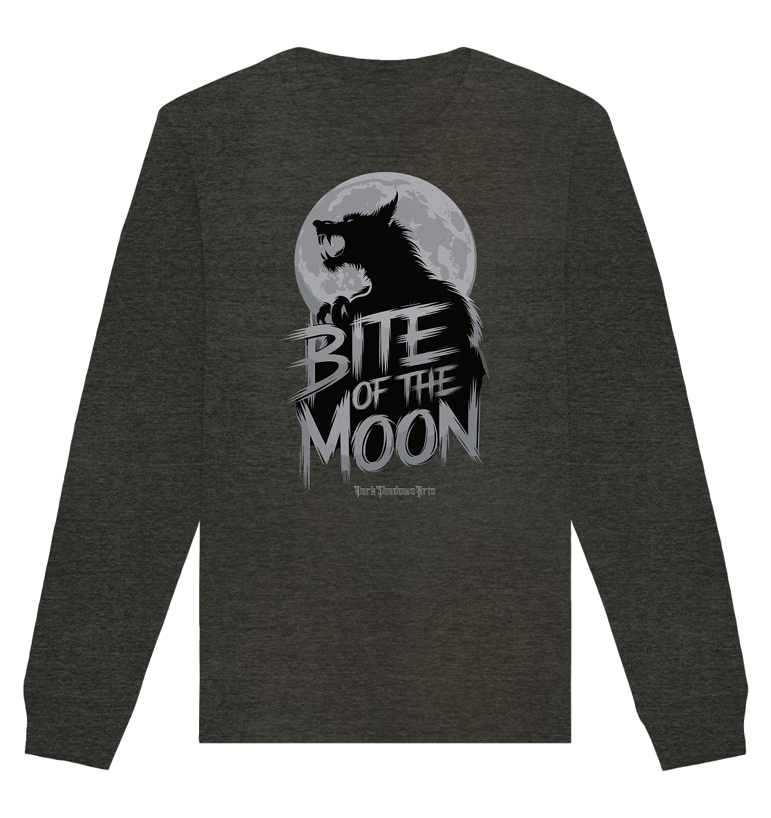 BITE OF THE MOON – Der Ruf der dunklen Kreatur - Organic Basic Unisex Sweatshirt | Sweatshirts | Dark Shadows Arts