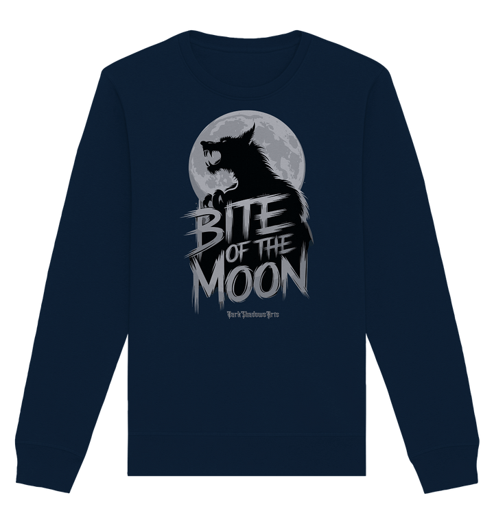 BITE OF THE MOON – Der Ruf der dunklen Kreatur - Organic Basic Unisex Sweatshirt | Sweatshirts | Dark Shadows Arts