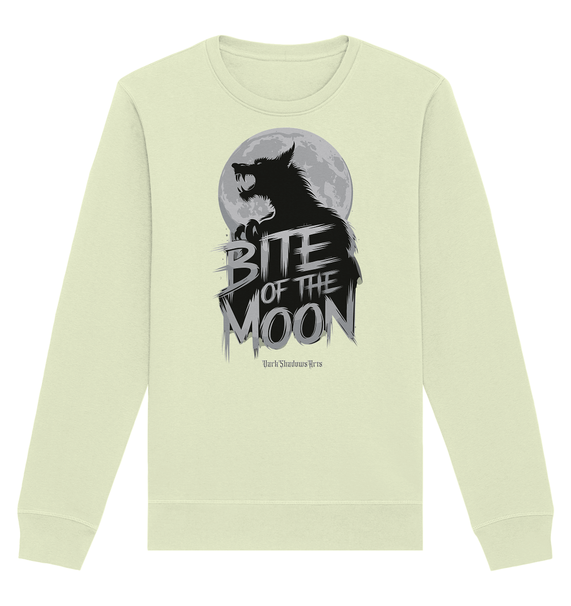 BITE OF THE MOON – Der Ruf der dunklen Kreatur - Organic Basic Unisex Sweatshirt | Sweatshirts | Dark Shadows Arts