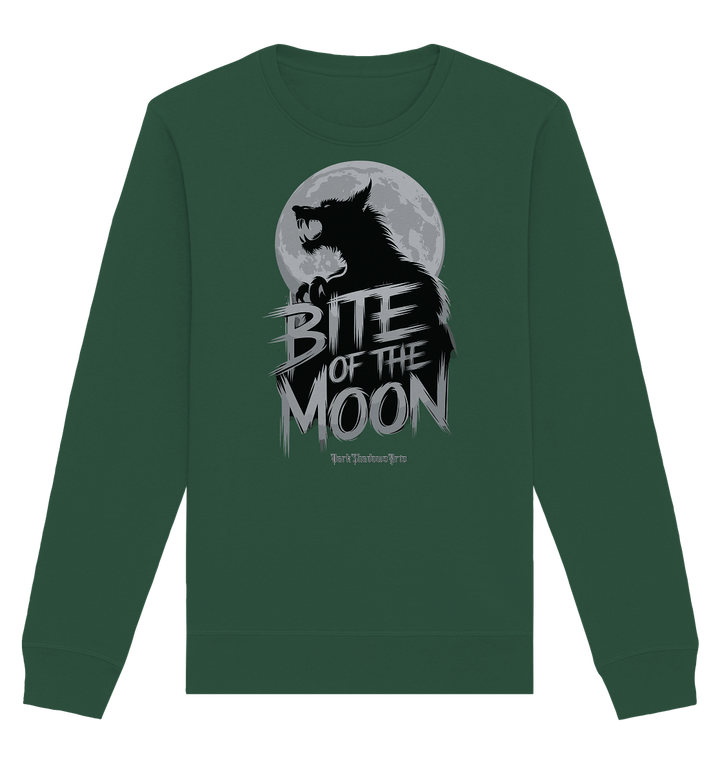 BITE OF THE MOON – Der Ruf der dunklen Kreatur - Organic Basic Unisex Sweatshirt | Sweatshirts | Dark Shadows Arts