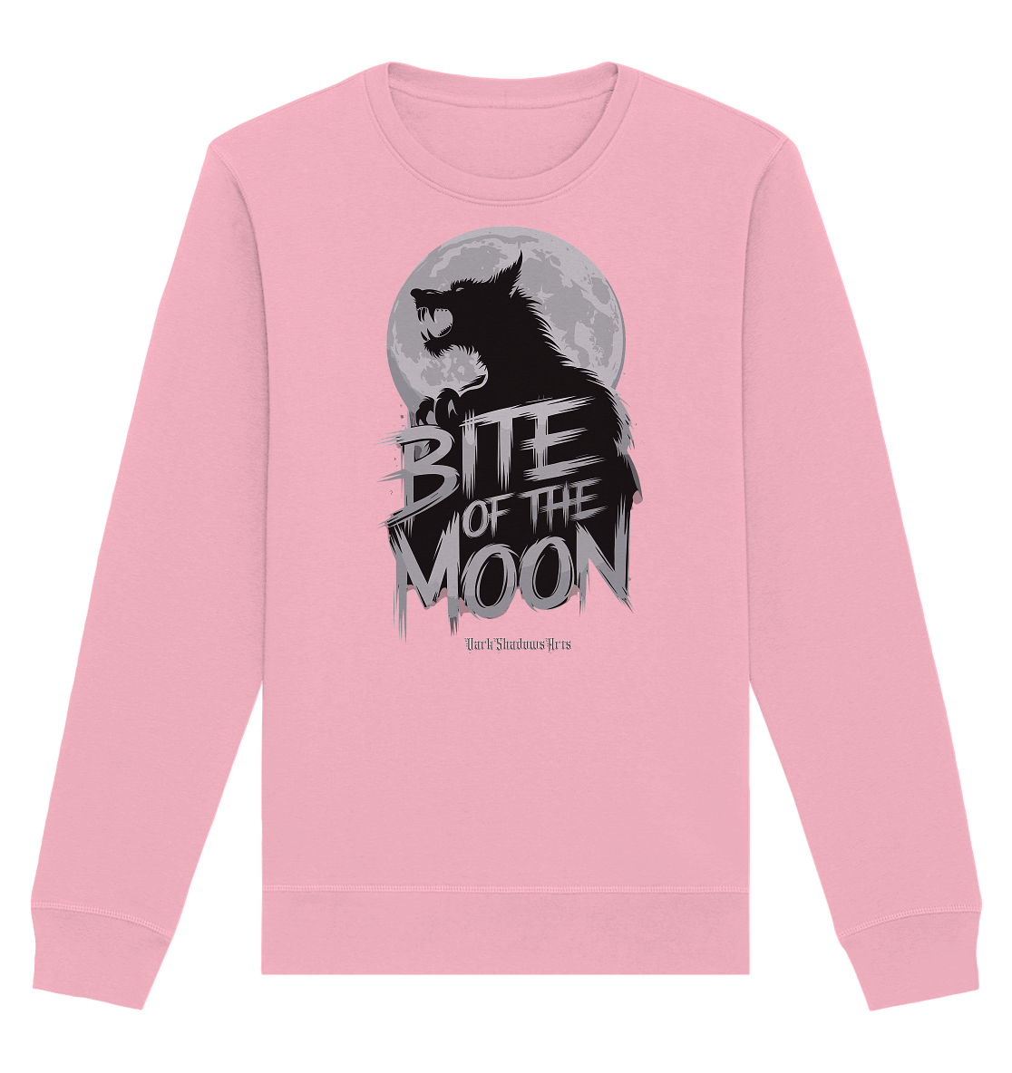 BITE OF THE MOON – Der Ruf der dunklen Kreatur - Organic Basic Unisex Sweatshirt | Sweatshirts | Dark Shadows Arts