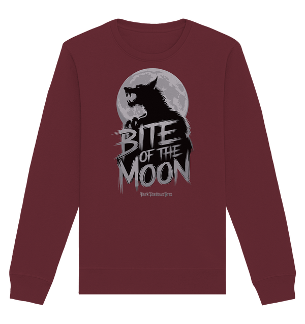 BITE OF THE MOON – Der Ruf der dunklen Kreatur - Organic Basic Unisex Sweatshirt | Sweatshirts | Dark Shadows Arts