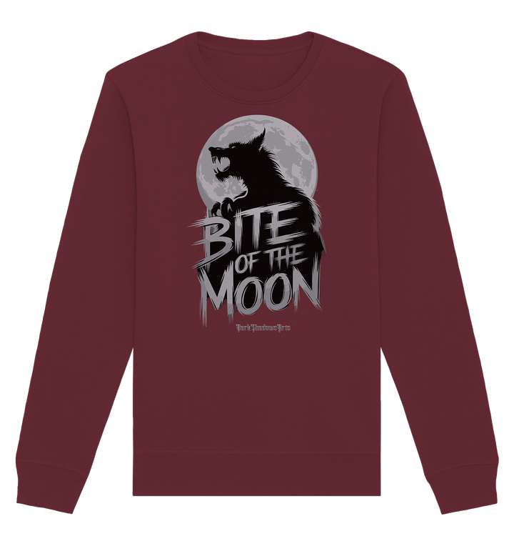 BITE OF THE MOON – Der Ruf der dunklen Kreatur - Organic Basic Unisex Sweatshirt | Sweatshirts | Dark Shadows Arts