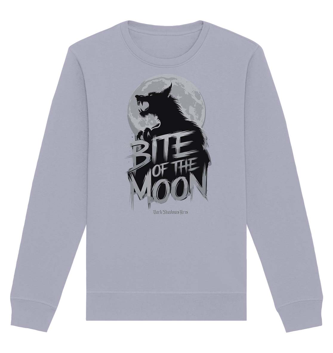 BITE OF THE MOON – Der Ruf der dunklen Kreatur - Organic Basic Unisex Sweatshirt | Sweatshirts | Dark Shadows Arts