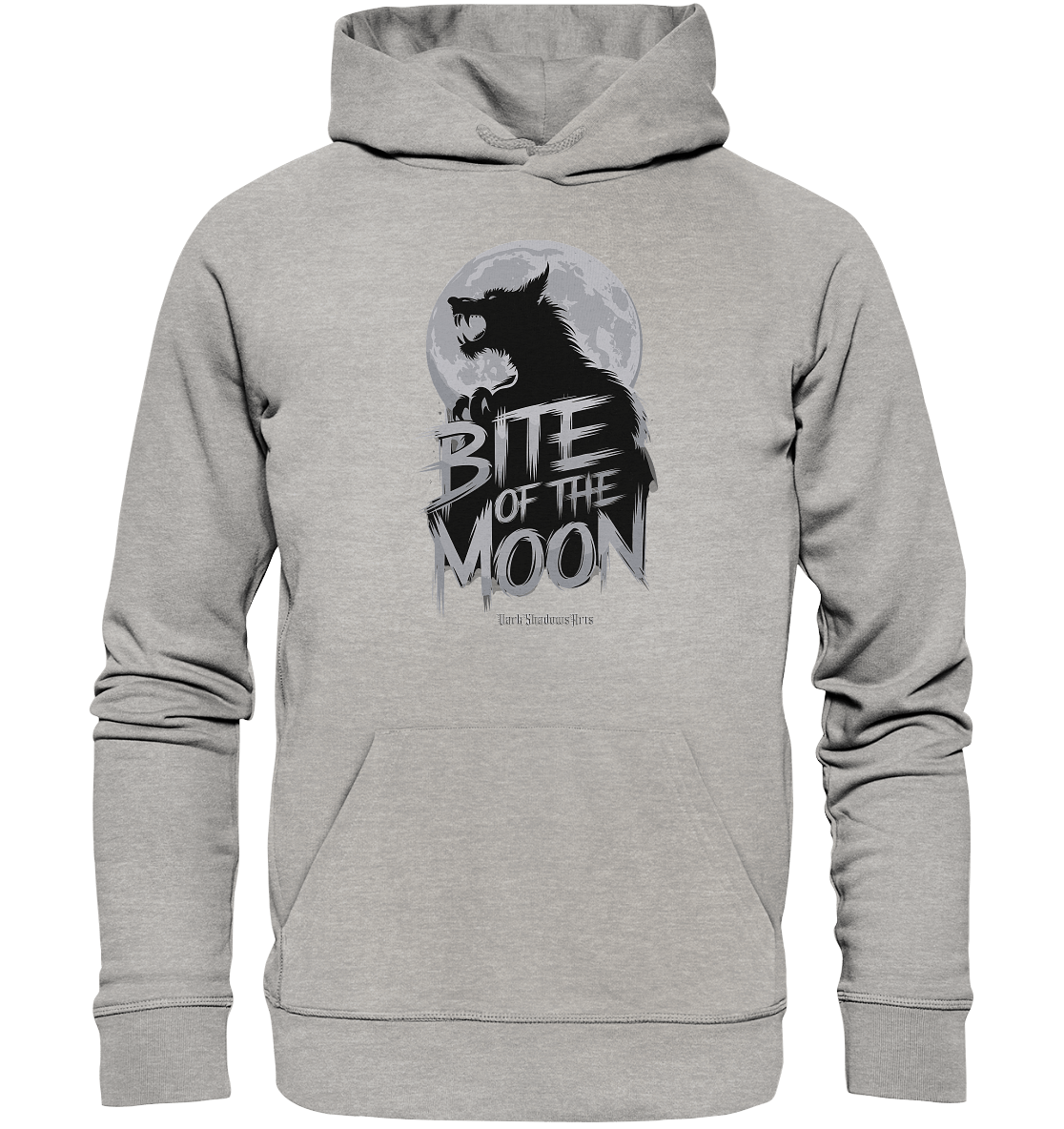 BITE OF THE MOON – Der Ruf der dunklen Kreatur - Organic Hoodie | Hoodies | Dark Shadows Arts