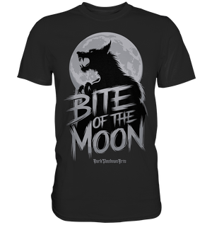 BITE OF THE MOON – Der Ruf der dunklen Kreatur - Premium Shirt | Unisex - Shirts | Dark Shadows Arts