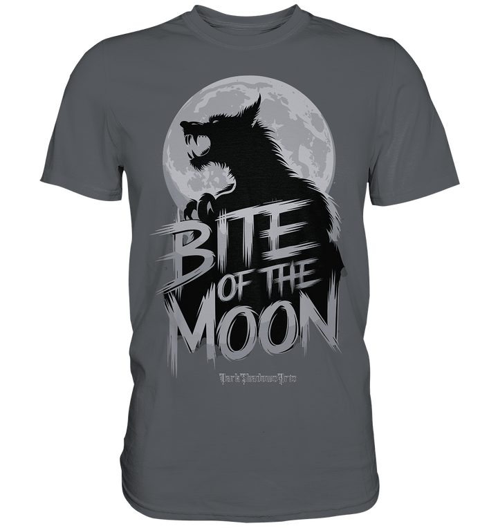 BITE OF THE MOON – Der Ruf der dunklen Kreatur - Premium Shirt | Unisex - Shirts | Dark Shadows Arts