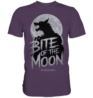BITE OF THE MOON – Der Ruf der dunklen Kreatur - Premium Shirt | Unisex - Shirts | Dark Shadows Arts