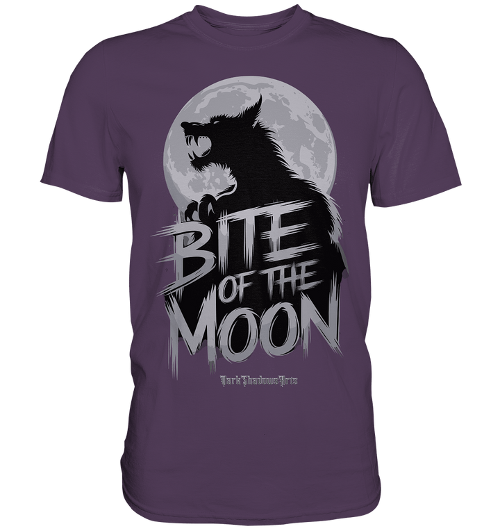 BITE OF THE MOON – Der Ruf der dunklen Kreatur - Premium Shirt | Unisex - Shirts | Dark Shadows Arts