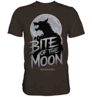 BITE OF THE MOON – Der Ruf der dunklen Kreatur - Premium Shirt | Unisex - Shirts | Dark Shadows Arts