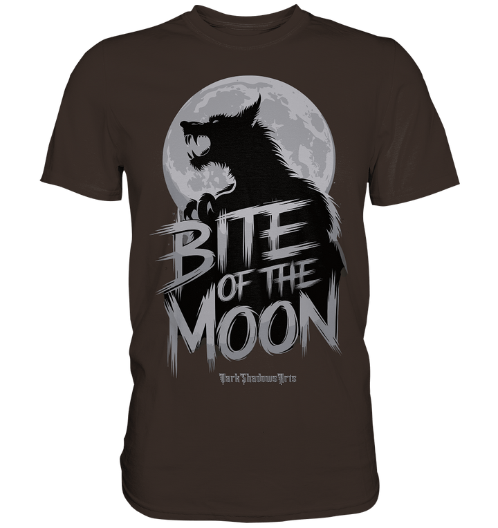 BITE OF THE MOON – Der Ruf der dunklen Kreatur - Premium Shirt | Unisex - Shirts | Dark Shadows Arts