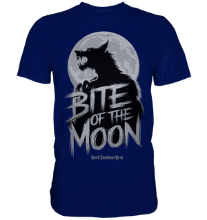 BITE OF THE MOON – Der Ruf der dunklen Kreatur - Premium Shirt | Unisex - Shirts | Dark Shadows Arts