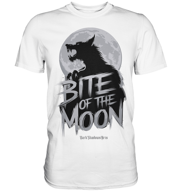 BITE OF THE MOON – Der Ruf der dunklen Kreatur - Premium Shirt | Unisex - Shirts | Dark Shadows Arts