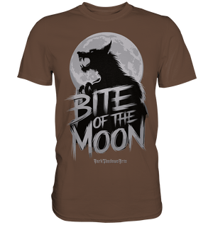 BITE OF THE MOON – Der Ruf der dunklen Kreatur - Premium Shirt | Unisex - Shirts | Dark Shadows Arts