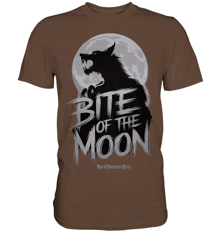 BITE OF THE MOON – Der Ruf der dunklen Kreatur - Premium Shirt | Unisex - Shirts | Dark Shadows Arts