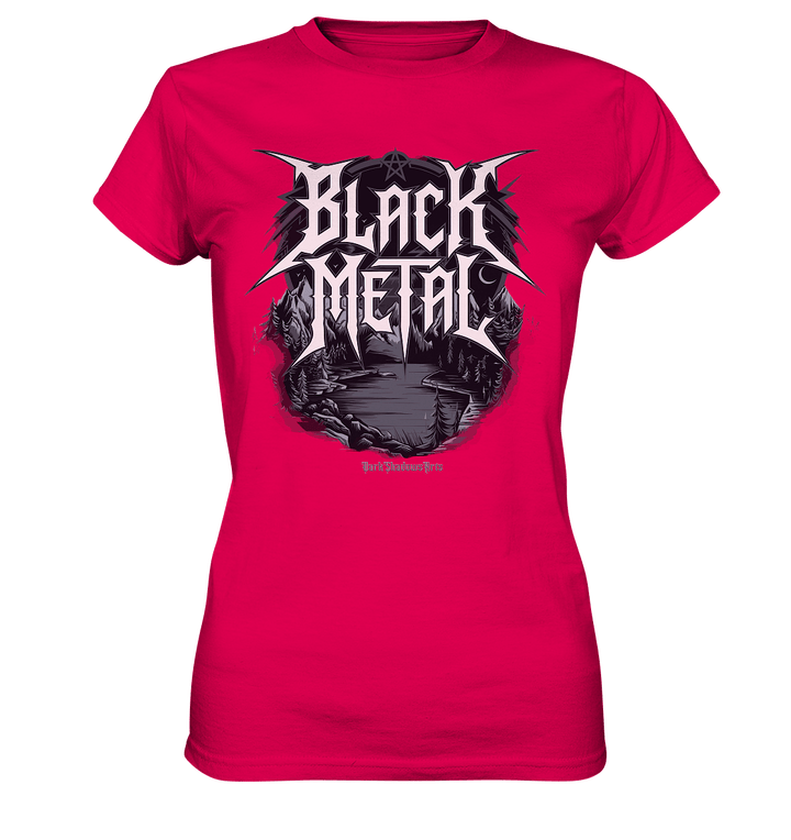 BLACK METAL – Roh, Dunkel, Unaufhaltsam - Ladies Premium Shirt | Lady - Shirts | Dark Shadows Arts