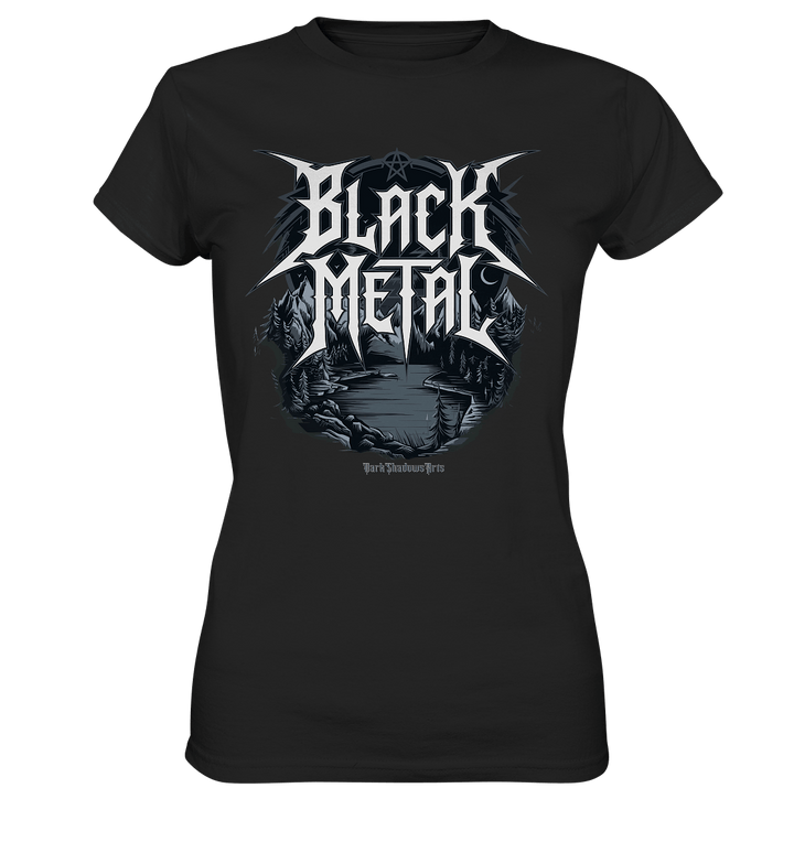 BLACK METAL – Roh, Dunkel, Unaufhaltsam - Ladies Premium Shirt | Lady - Shirts | Dark Shadows Arts