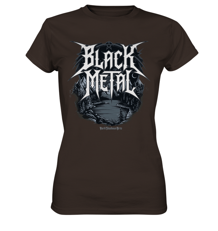 BLACK METAL – Roh, Dunkel, Unaufhaltsam - Ladies Premium Shirt | Lady - Shirts | Dark Shadows Arts