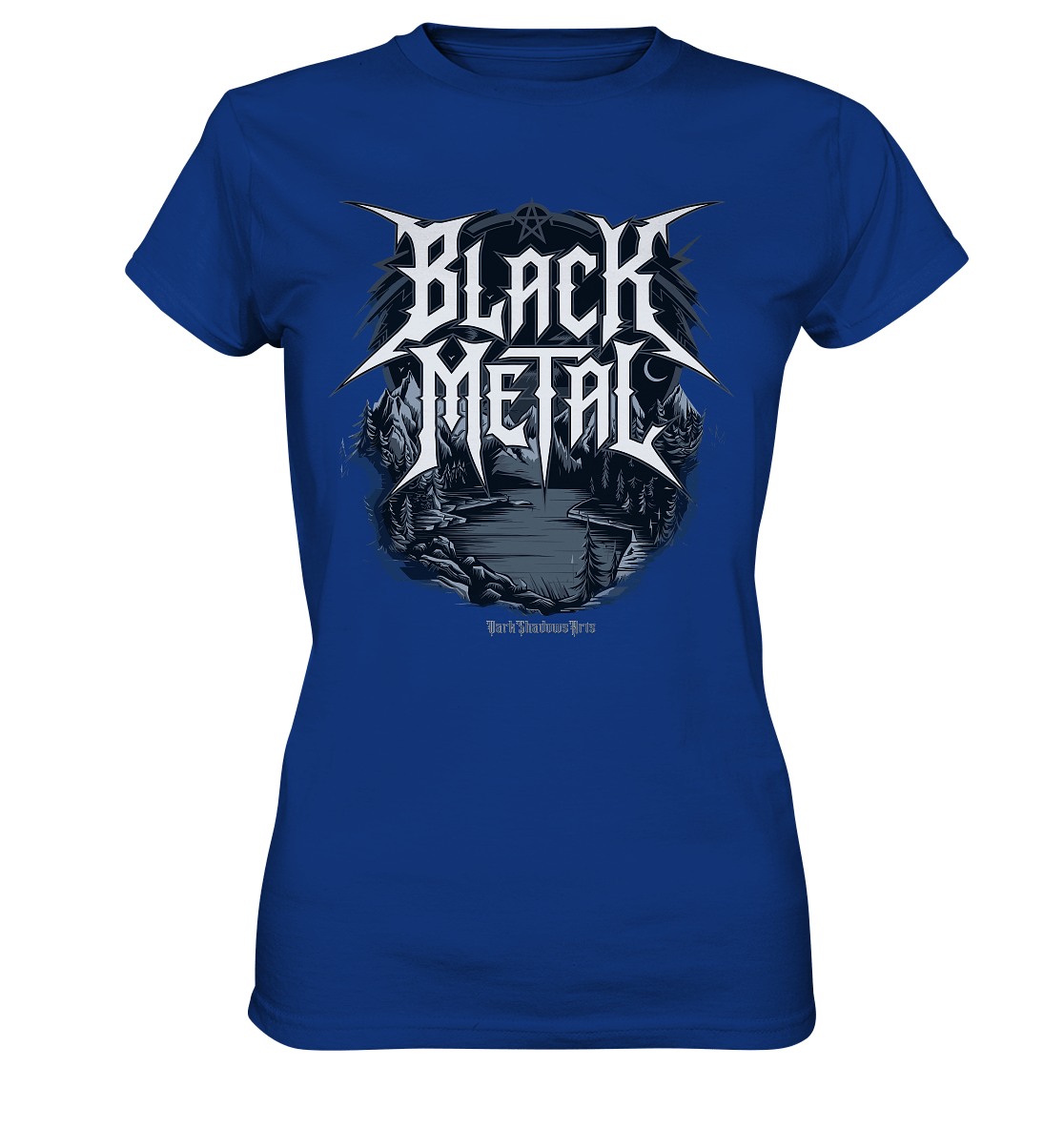 BLACK METAL – Roh, Dunkel, Unaufhaltsam - Ladies Premium Shirt | Lady - Shirts | Dark Shadows Arts