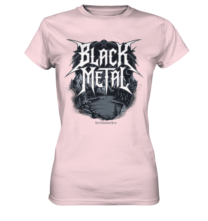 BLACK METAL – Roh, Dunkel, Unaufhaltsam - Ladies Premium Shirt | Lady - Shirts | Dark Shadows Arts
