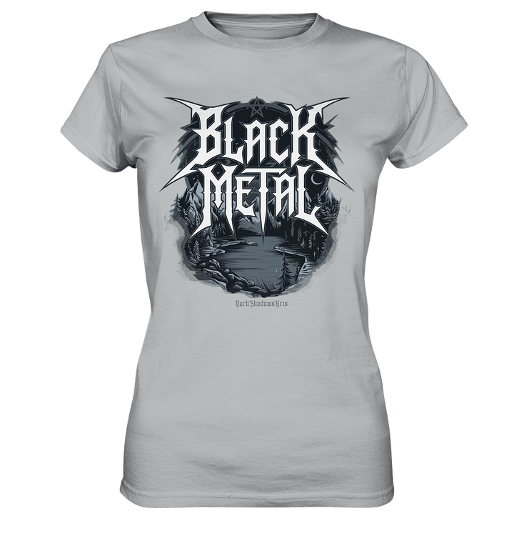 BLACK METAL – Roh, Dunkel, Unaufhaltsam - Ladies Premium Shirt | Lady - Shirts | Dark Shadows Arts