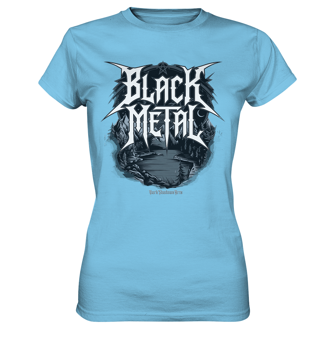 BLACK METAL – Roh, Dunkel, Unaufhaltsam - Ladies Premium Shirt | Lady - Shirts | Dark Shadows Arts