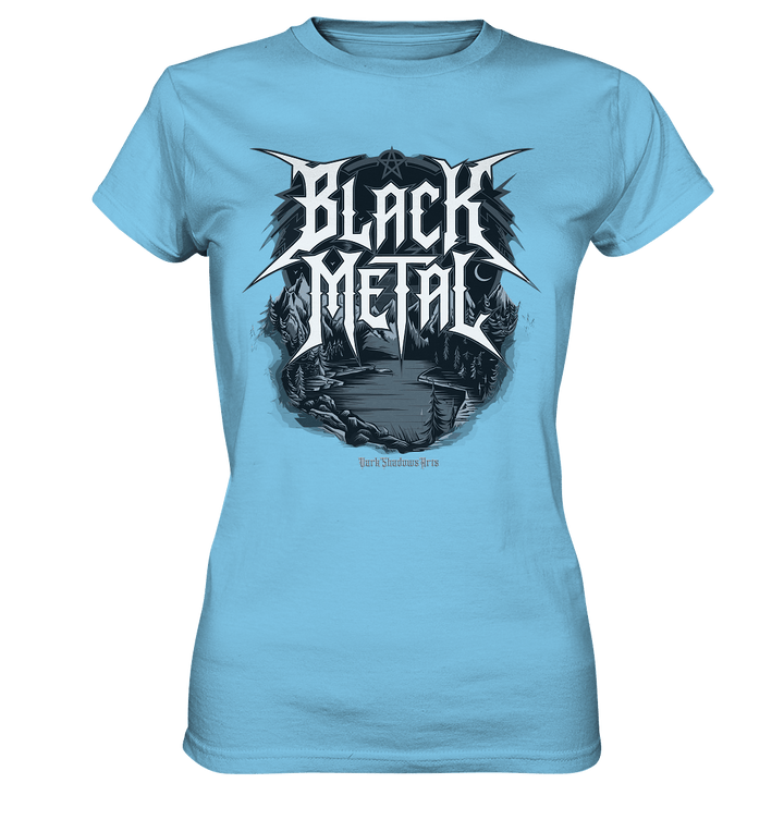 BLACK METAL – Roh, Dunkel, Unaufhaltsam - Ladies Premium Shirt | Lady - Shirts | Dark Shadows Arts