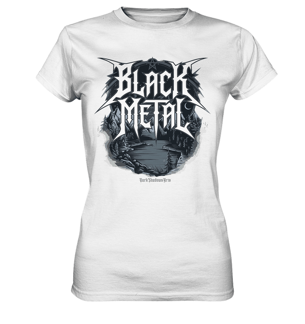 BLACK METAL – Roh, Dunkel, Unaufhaltsam - Ladies Premium Shirt | Lady - Shirts | Dark Shadows Arts