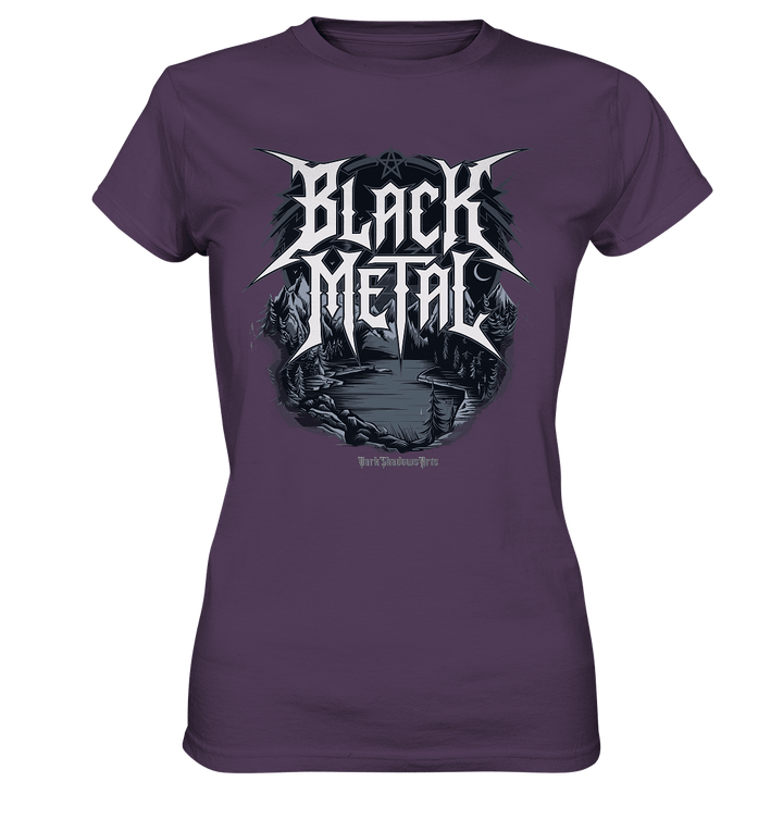 BLACK METAL – Roh, Dunkel, Unaufhaltsam - Ladies Premium Shirt | Lady - Shirts | Dark Shadows Arts