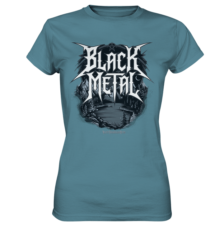 BLACK METAL – Roh, Dunkel, Unaufhaltsam - Ladies Premium Shirt | Lady - Shirts | Dark Shadows Arts