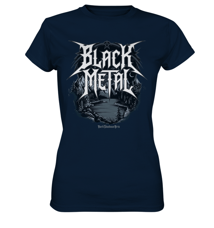 BLACK METAL – Roh, Dunkel, Unaufhaltsam - Ladies Premium Shirt | Lady - Shirts | Dark Shadows Arts