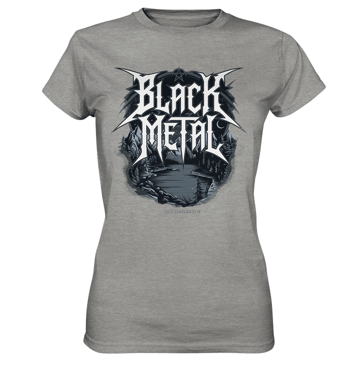 BLACK METAL – Roh, Dunkel, Unaufhaltsam - Ladies Premium Shirt | Lady - Shirts | Dark Shadows Arts