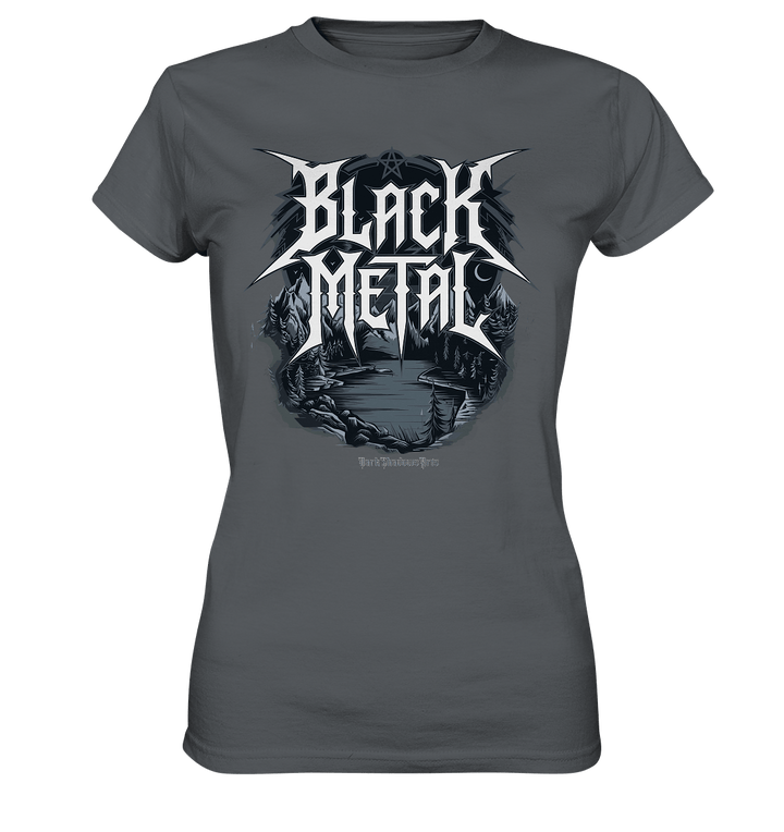 BLACK METAL – Roh, Dunkel, Unaufhaltsam - Ladies Premium Shirt | Lady - Shirts | Dark Shadows Arts