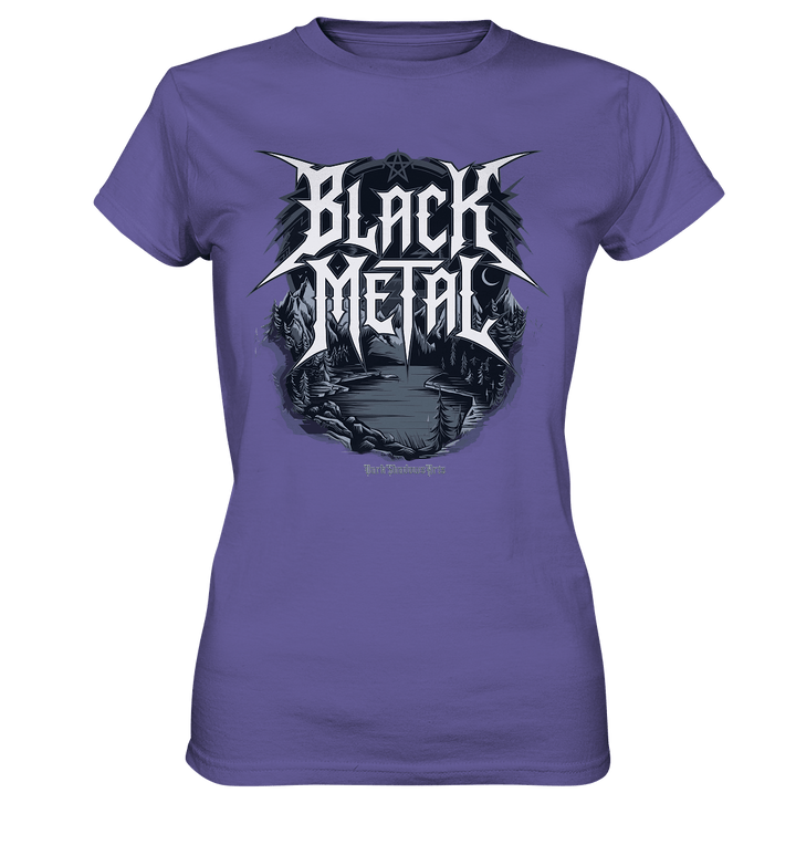 BLACK METAL – Roh, Dunkel, Unaufhaltsam - Ladies Premium Shirt | Lady - Shirts | Dark Shadows Arts