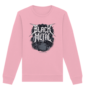 BLACK METAL – Roh, Dunkel, Unaufhaltsam - Organic Basic Unisex Sweatshirt | Sweatshirts | Dark Shadows Arts