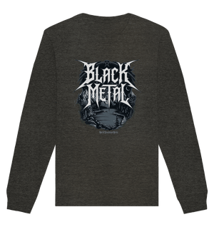 BLACK METAL – Roh, Dunkel, Unaufhaltsam - Organic Basic Unisex Sweatshirt | Sweatshirts | Dark Shadows Arts