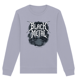 BLACK METAL – Roh, Dunkel, Unaufhaltsam - Organic Basic Unisex Sweatshirt | Sweatshirts | Dark Shadows Arts
